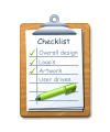 Checklist clipboard